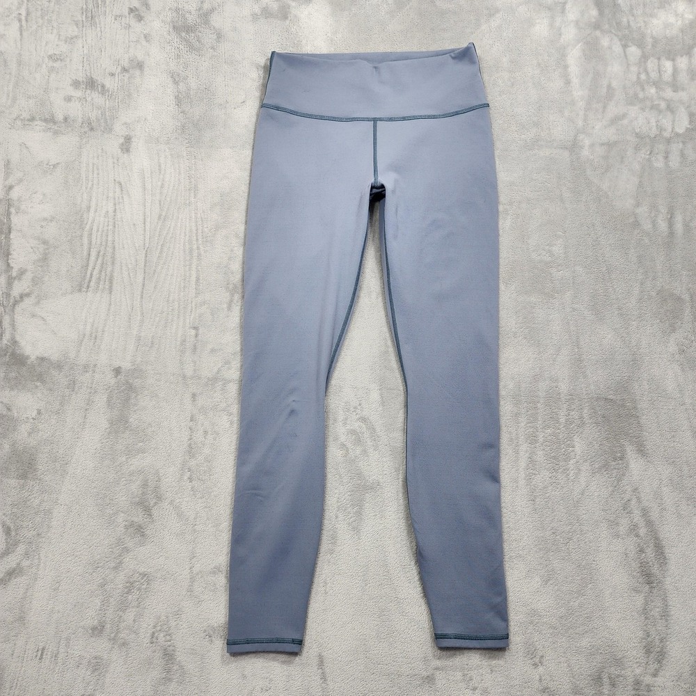 Fabletics Leggings Womens S Blue Define Powerhold Ankle‎ High Rise Yoga Running